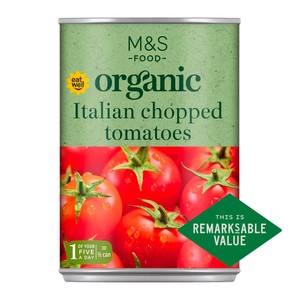 M&S Organic Italian Plum Tomatoes