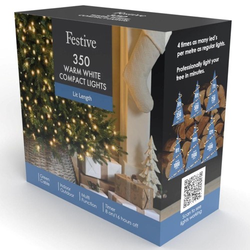 350 Compact Lights - Warm White