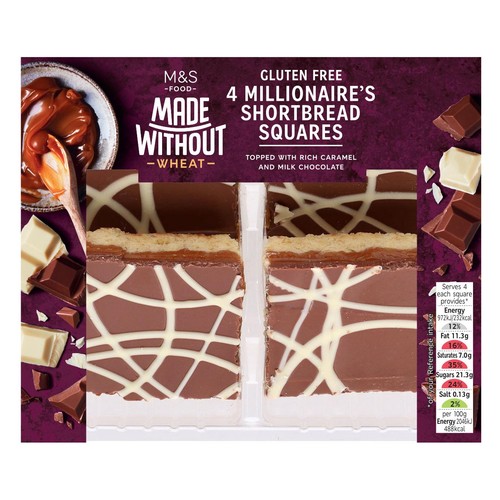M&S Made Without Millionaire's Shortbread
