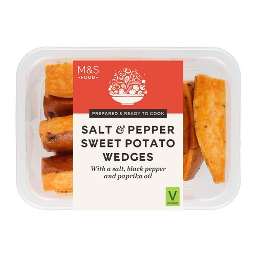 M&S Salt & Pepper Sweet Potato Wedges