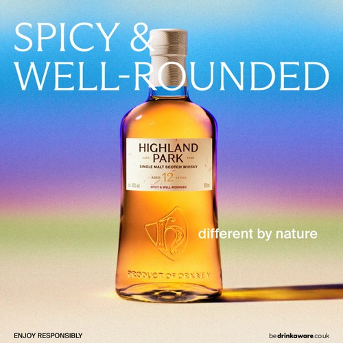 Highland Park 12 Year Old Single Malt Scotch Whisky