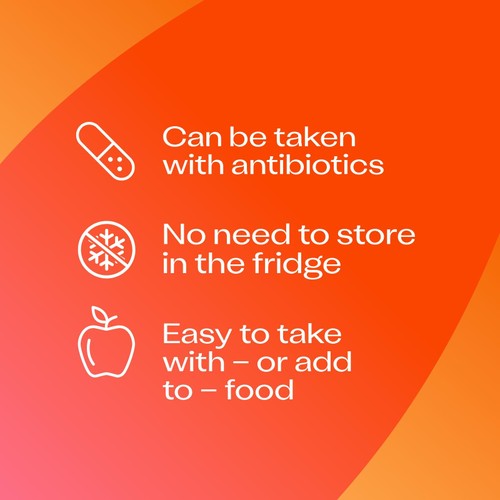 Bio-Kult Infantis Kids Probiotics Gut Supplement 7 Strains with Vitamin C