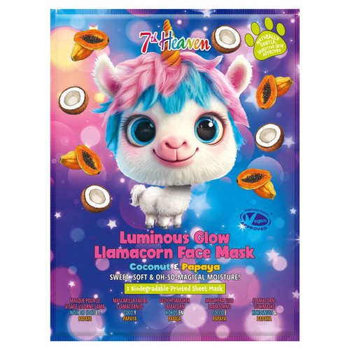 7th Heaven Llamacorn Face Sheet Mask