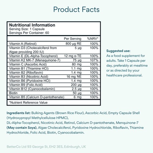 Bettervits Multivitamin