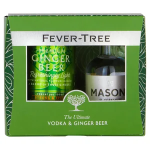 Fever-Tree The Ultimate Vodka & Ginger Beer Gift Set with Masons Vodka