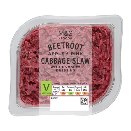 M&S Beetroot, Apple & Pink Cabbage Slaw