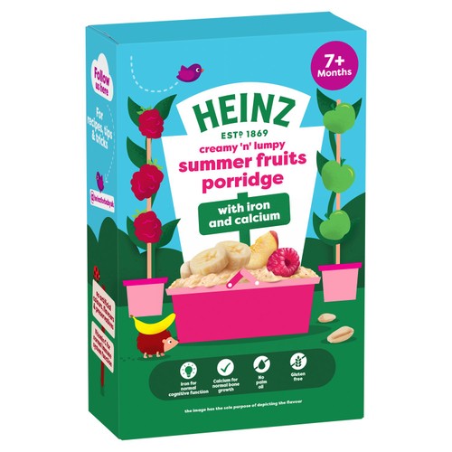 Heinz Summer Fruit Porridge Baby Food 7+ Months