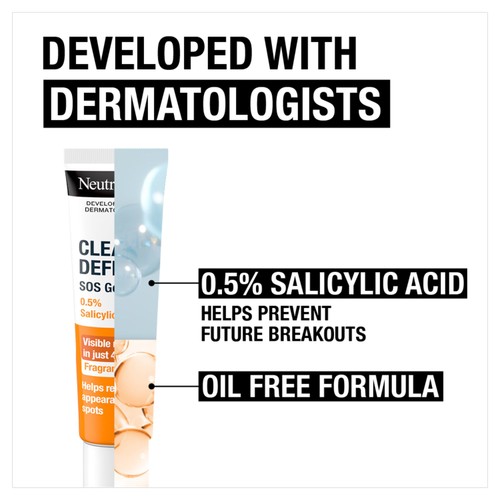 Neutrogena Clear & Defend SOS Gel with 0.5% Salicylic Acid