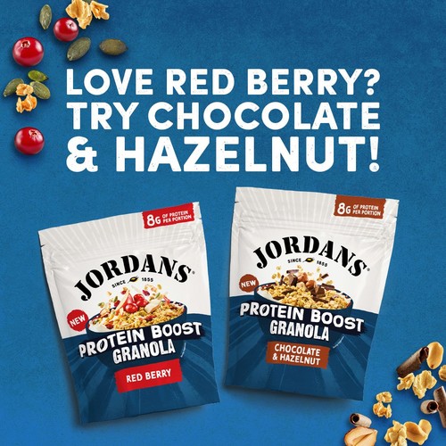 Jordans Protein Boost Red Berry Granola