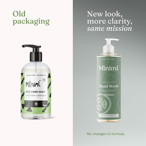 Miniml Hand Wash Calming Cucumber