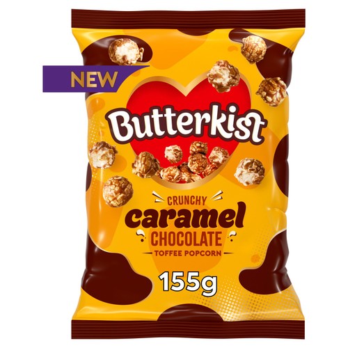 Butterkist Caramel Chocolate Flavoured Toffee Popcorn