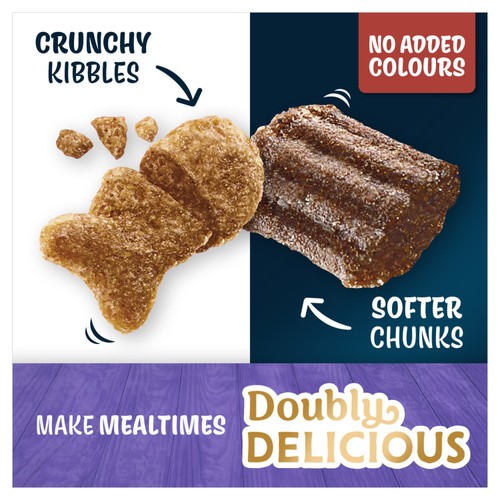 Felix Doubly Delicious Senior 7+ Salmon & Vegetables Dry Cat Food