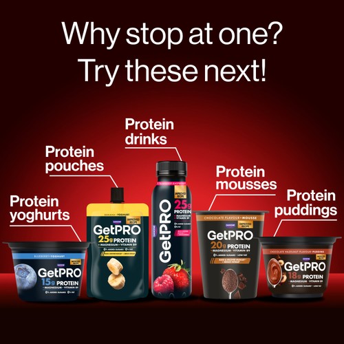 GetPro 15g High Protein Strawberry Yoghurt