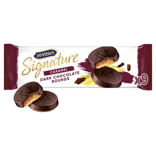 McVitie's Signature Dark Chocolate Rounds Biscuits