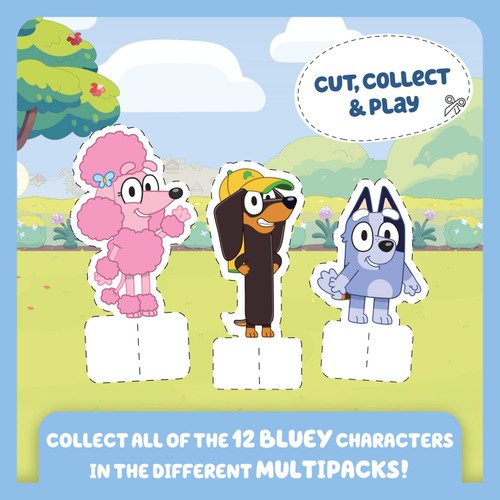 Goodies BLUEY Kids Snack Apple & Banana Smoothie Fruit Pouch Multipack