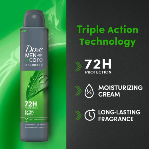 Dove Men+Care Advanced Antiperspirant Deodorant Extra Fresh