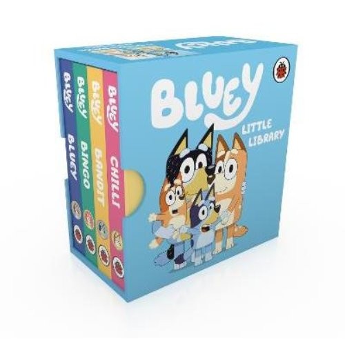 Bluey Little Library, 4 Book Set