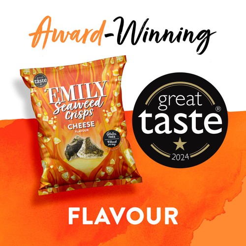 Emily Seaweed Crisps, Vegan Cheese