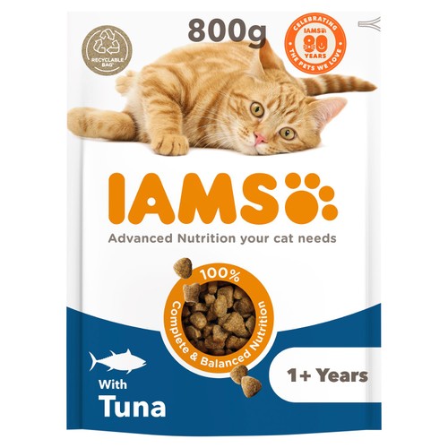 IAMS Advanced Nutrition Adult Dry Cat Food Tuna