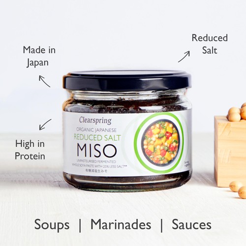 Clearspring Organic Reduced Salt Miso Paste