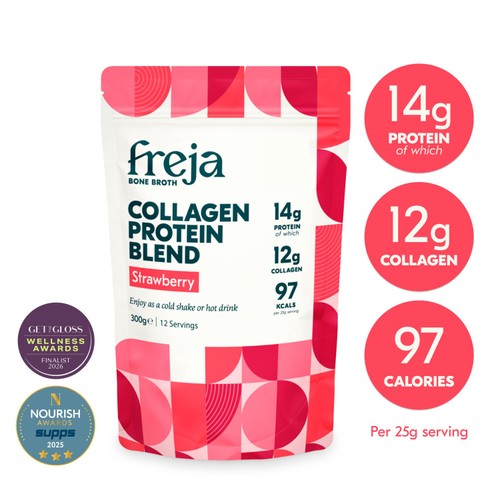 Freja Strawberry Collagen Protein Blend