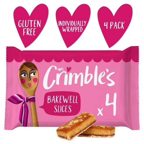 Mrs Crimble's Gluten Free Bakewell Slices