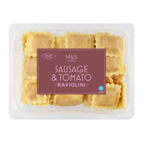 M&S Sausage and Tomato Raviolini