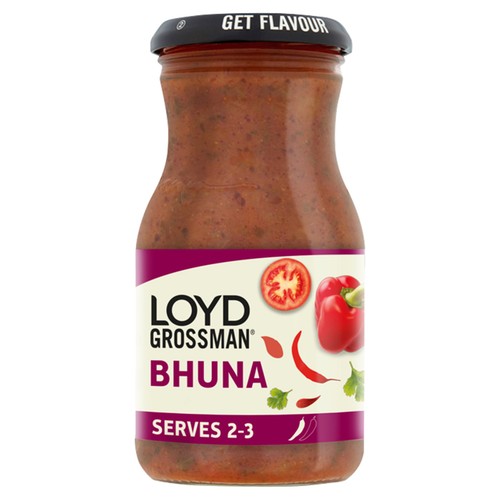 Loyd Grossman Bhuna Indian Curry Sauce