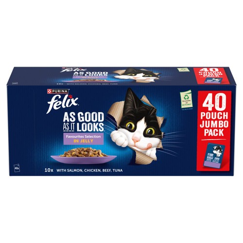Felix As Good As it Looks Favourites Selection Wet Cat Food