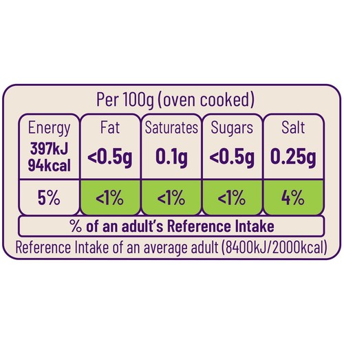 Ocado 2 MSC Cod Fillets Skin On & Boneless