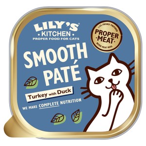 Lily's Kitchen Cat Smooth Turkey & Duck Pate