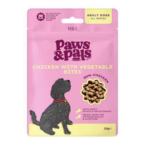 M&S Paws & Pals Chicken With Vegetable Bites