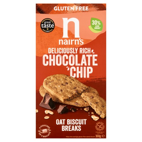 Nairns Gluten Free Chocolate Biscuit Break
