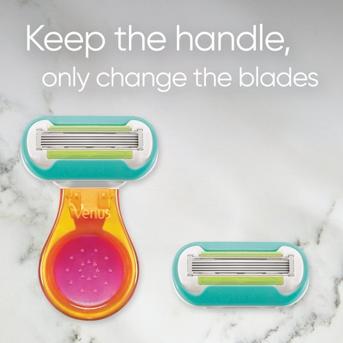 Gillette Venus Snap Extra Smooth Razor On-The-Go Pink