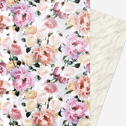 Tourangelle Peony Gift Wrap Sheets