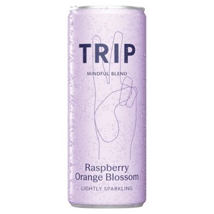 Trip Premium CBD Infused Raspberry Orange Blossom 250ml