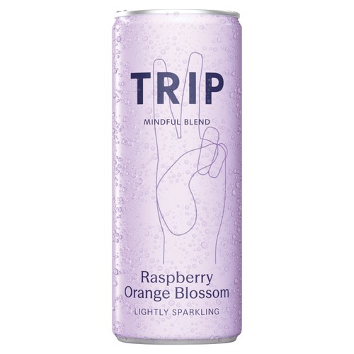 TRIP CBD Infused Raspberry Orange Blossom