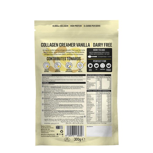 Hunter & Gather Vanilla Collagen Creamer