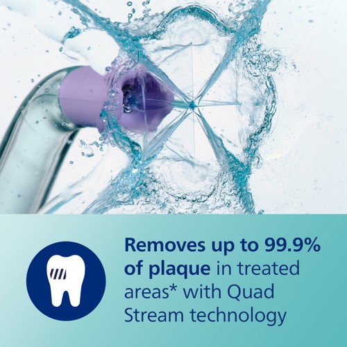 Philips Sonicare 2 Tips Pack Power Flosser (Quad Stream)