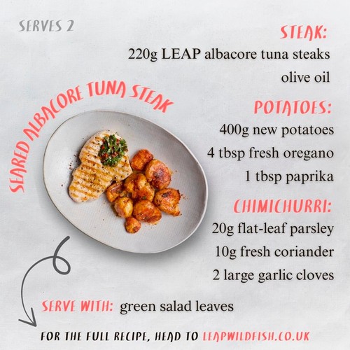 LEAP MSC Albacore Tuna Steaks 