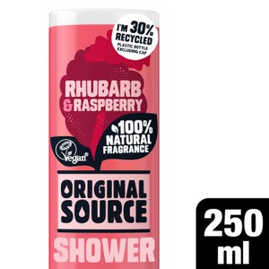 Original Source Shower Gel 250ml - Rhubarb & Raspberry Vegan