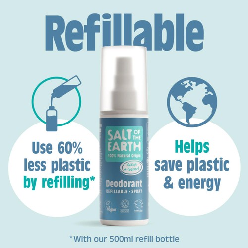 Salt of the Earth Ocean & Coconut Natural Deodorant Spray 