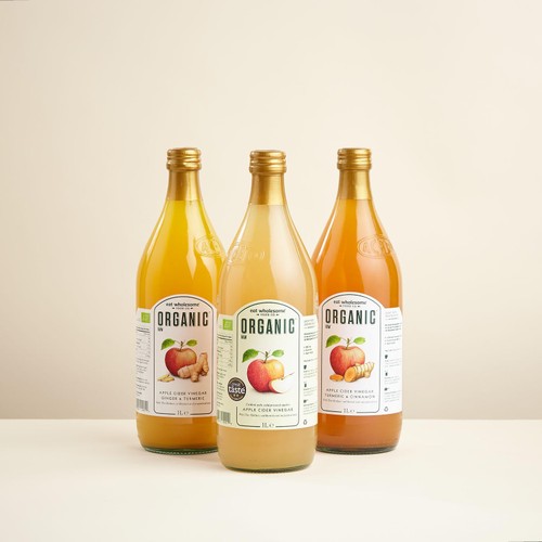 Eat Wholesome Organic Turmeric & Cinnamon Raw Apple Cider Vinegar