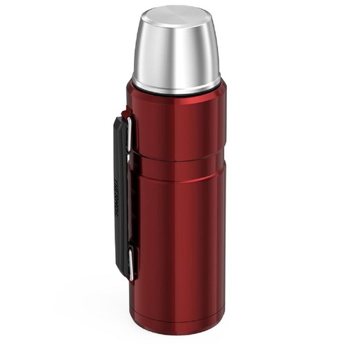 Thermos Stainless King Flask Red 1.2L