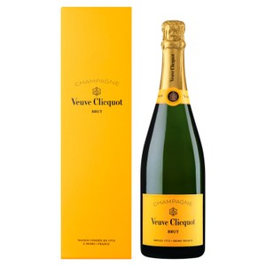 Veuve Clicquot Yellow Label Champagne, Gift Box, 75cl