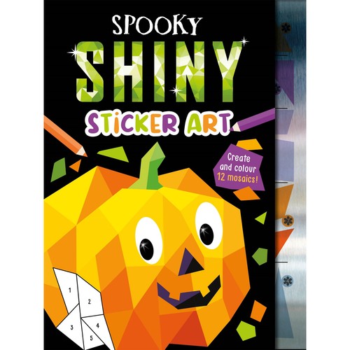 Spooky Shiny Sticker Art