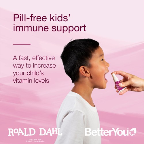 BetterYou Vitamin D+K2 Kids Daily Oral Spray