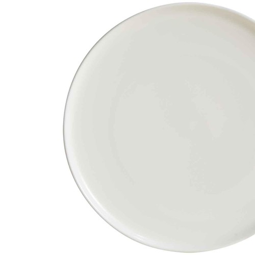 M&S Straight Sided China Side Plate, White
