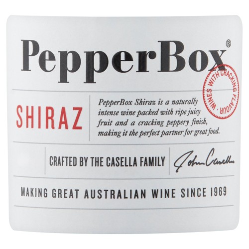 PepperBox Shiraz
