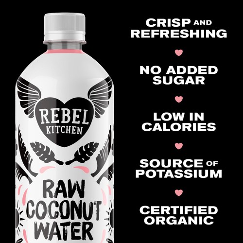 Rebel Kitchen 100% Pure Organic Coconut Water